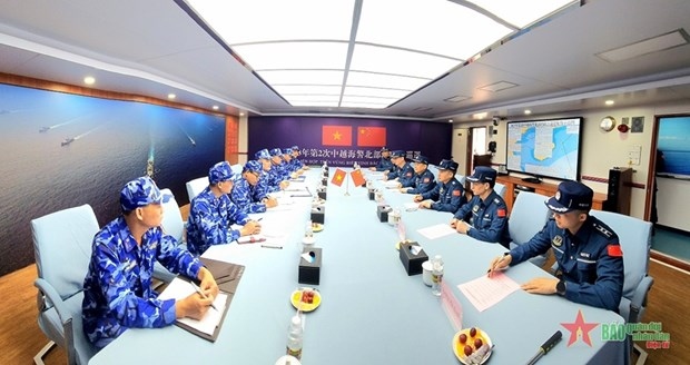 Vietnam, China coast guards conduct joint patrol